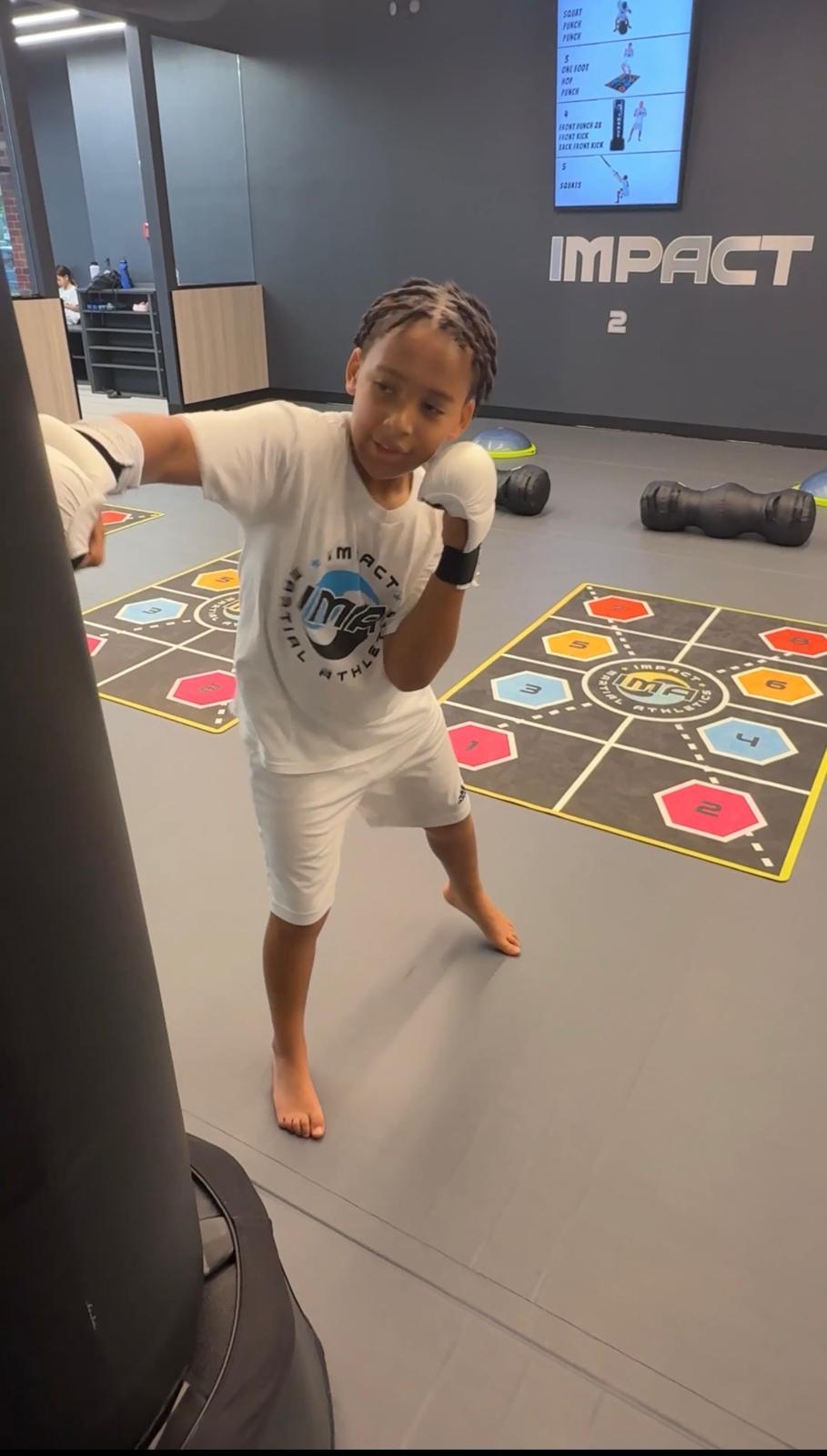 Kids training at IMA Summer Camp in Davie FL